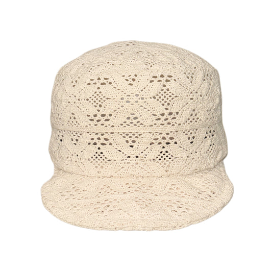 Ivory lace hat