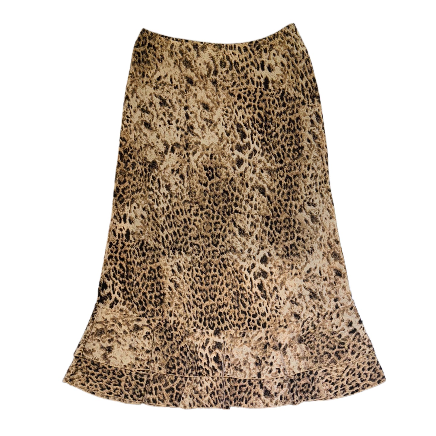 Leopard print skirt