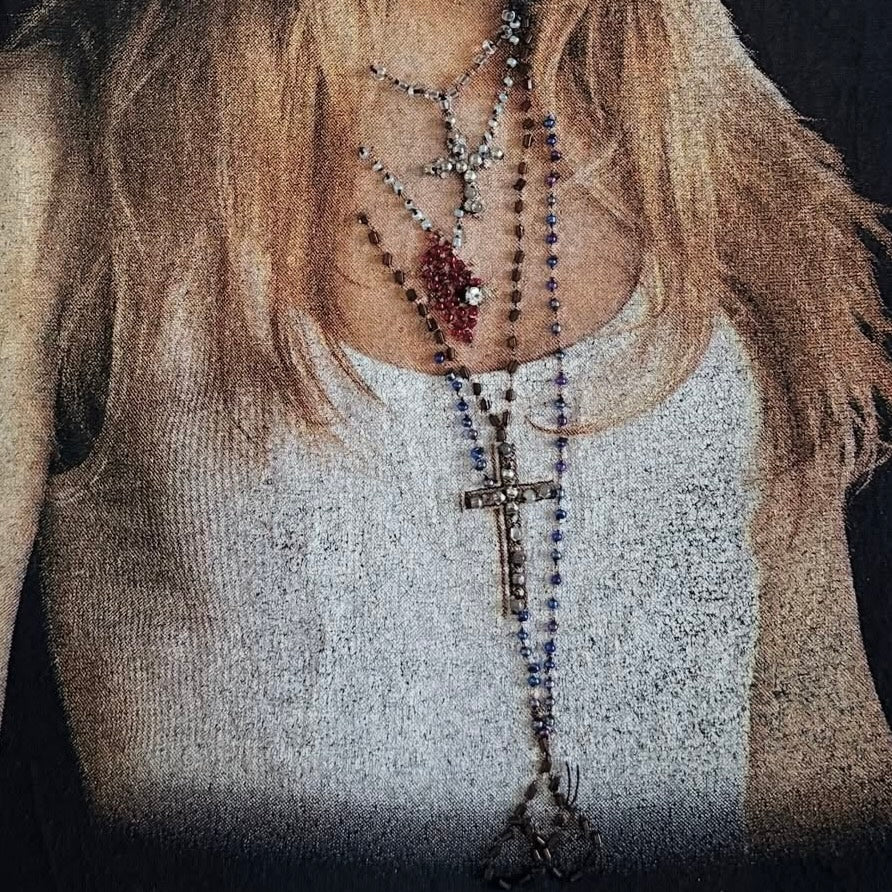 Britney spears embroidered top