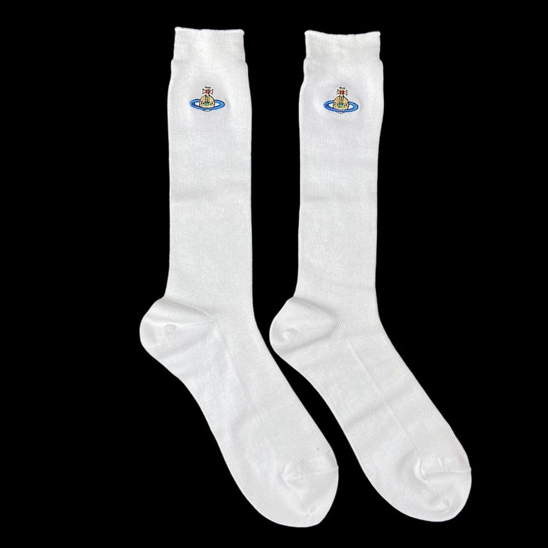 Vivienne Westwood White long socks