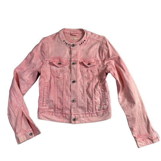 90s pepe jeans london pink jacket