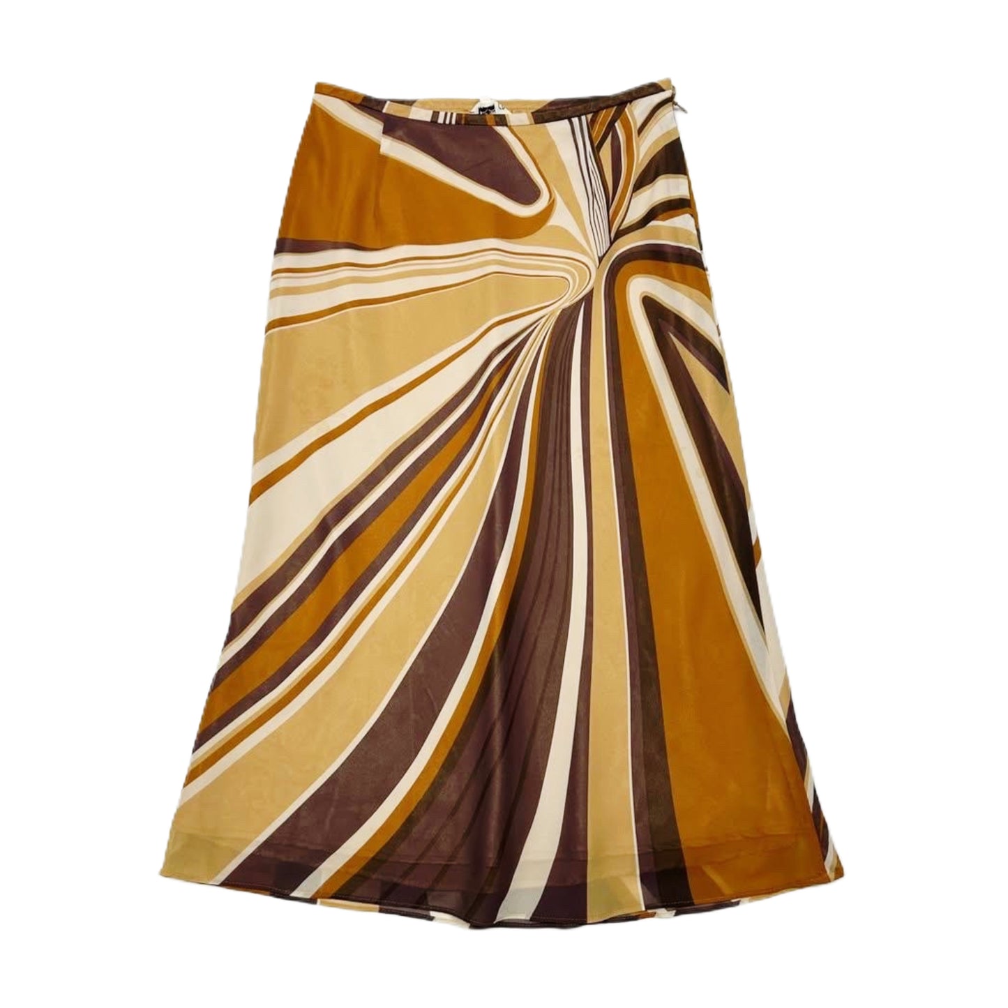 Brown mesh skirt