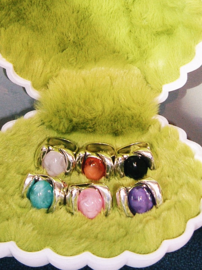 precious stone ring