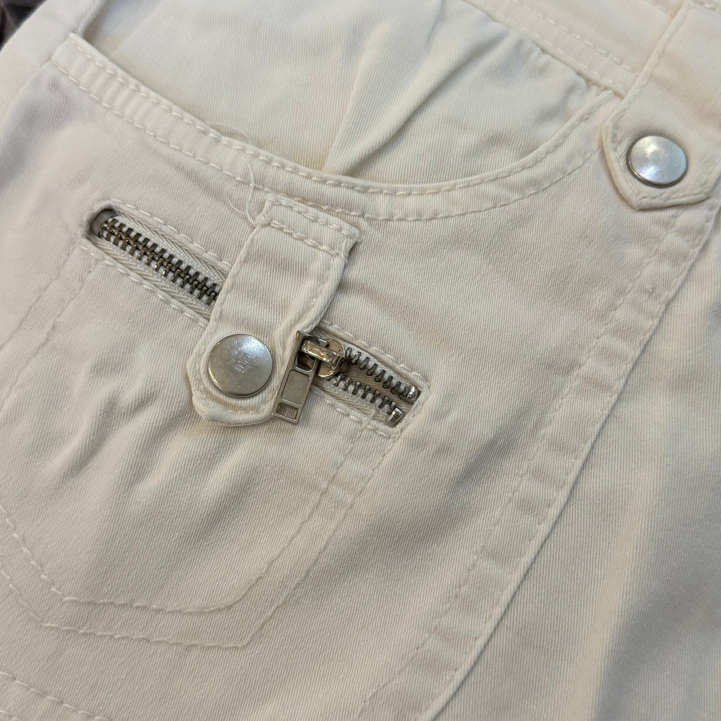 White jorts