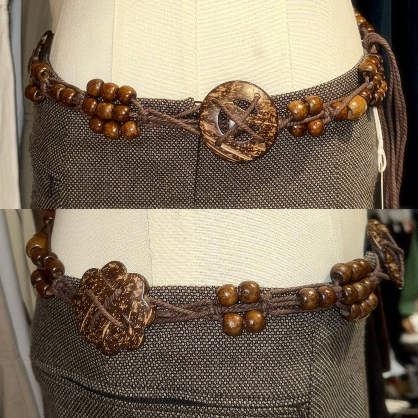 Vintage knot belt