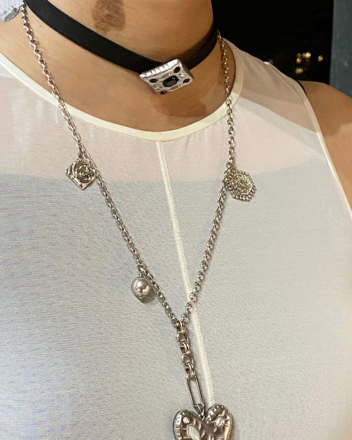 Diamond choker(L)