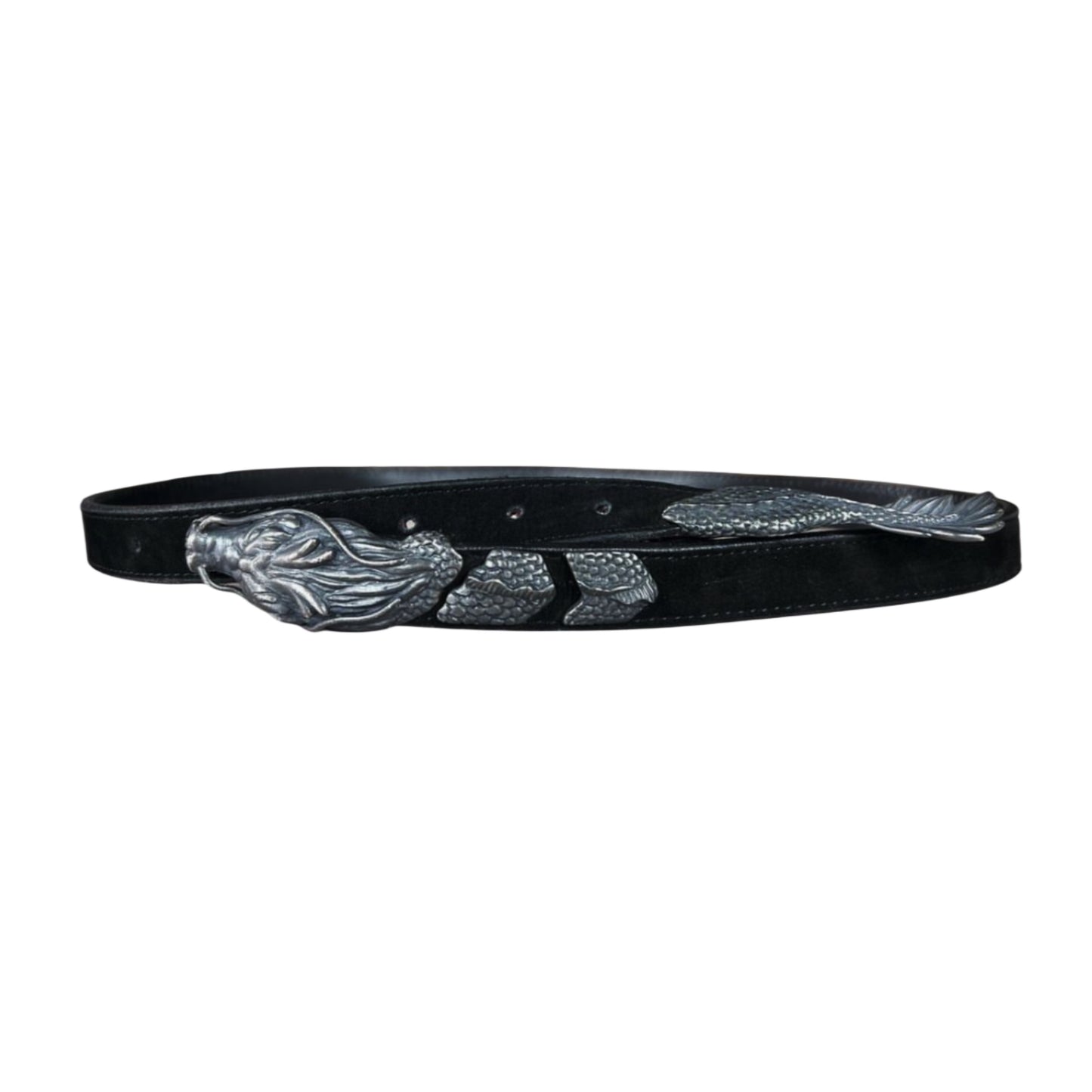 Vivienne Tam Dragon leather belt