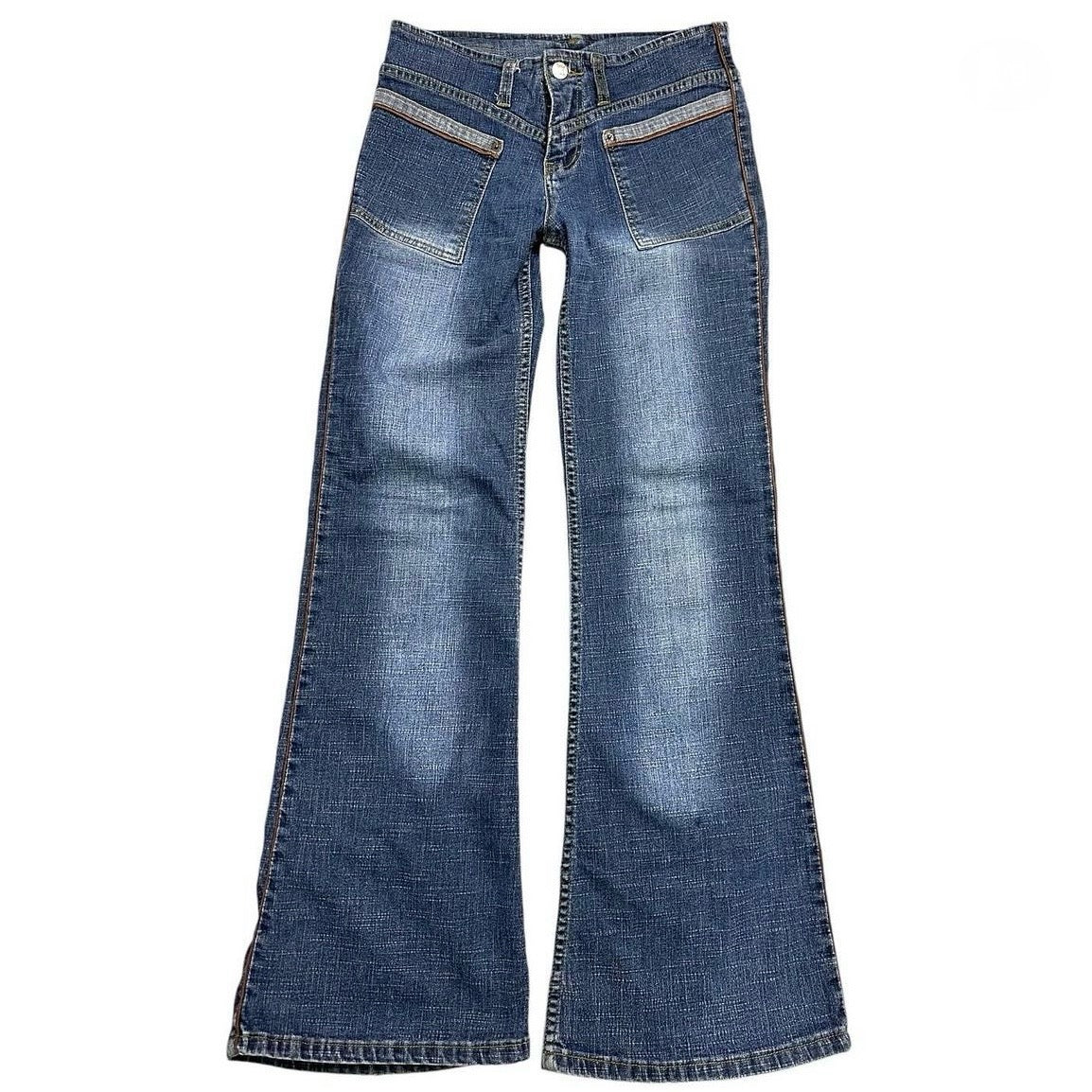 low waist bootcut jeans