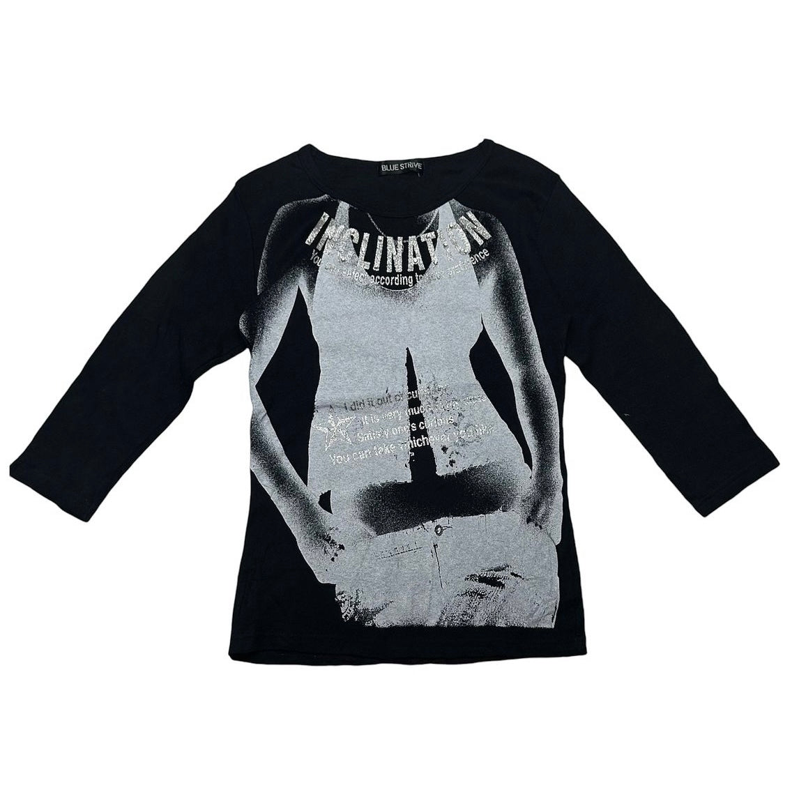 Inclination black long sleeve