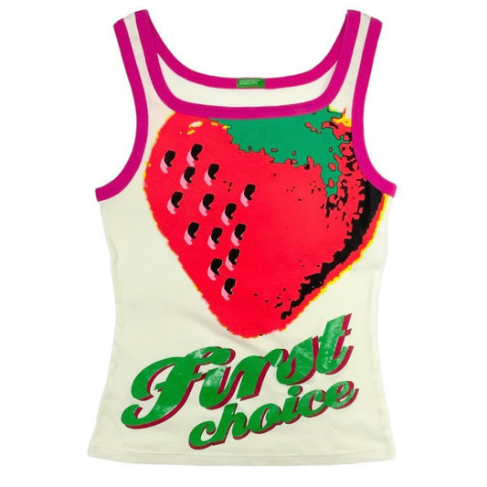 United Colors of Benetton”First choice”strawberry top