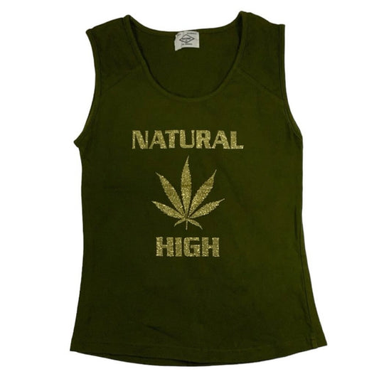 Natural high green top