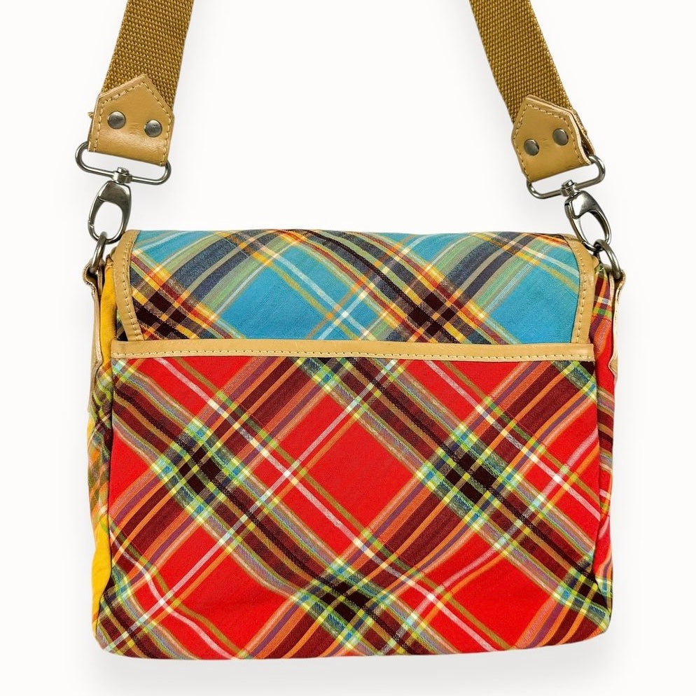 Vivienne Westwood tartan shoulder bag