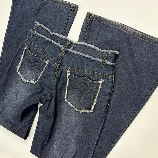 Boot-cut jeans