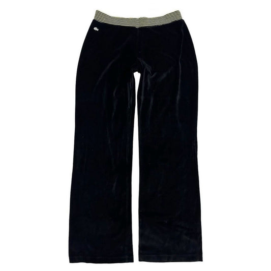 Lacoste low waist velvet pants