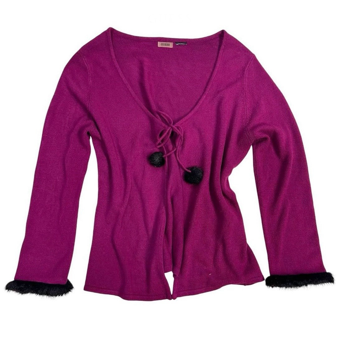 Guess Purple knitted outer