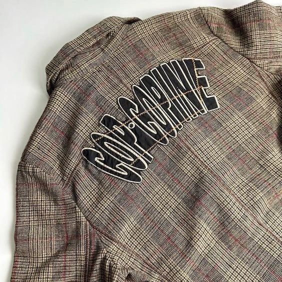 00s Cop Copine paris plaid jacket